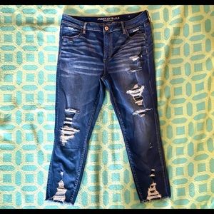 American Eagle Cropped Jeggings. Size 16R.